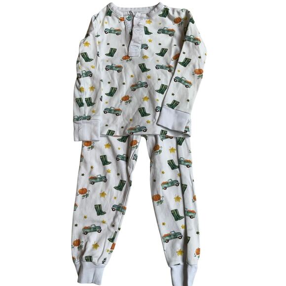 Little English Fall 2pc pajamas size 2T - Picture 1 of 3
